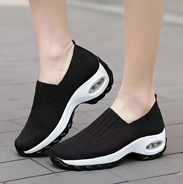 Womens Black Tennis Shoes